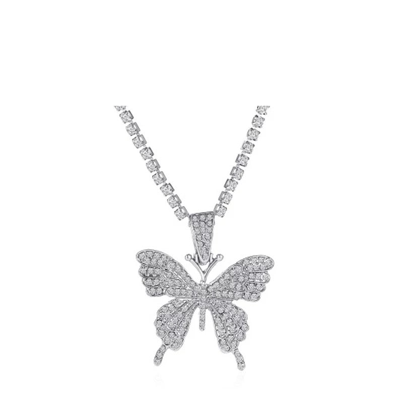 Butterfly Tennis Necklace